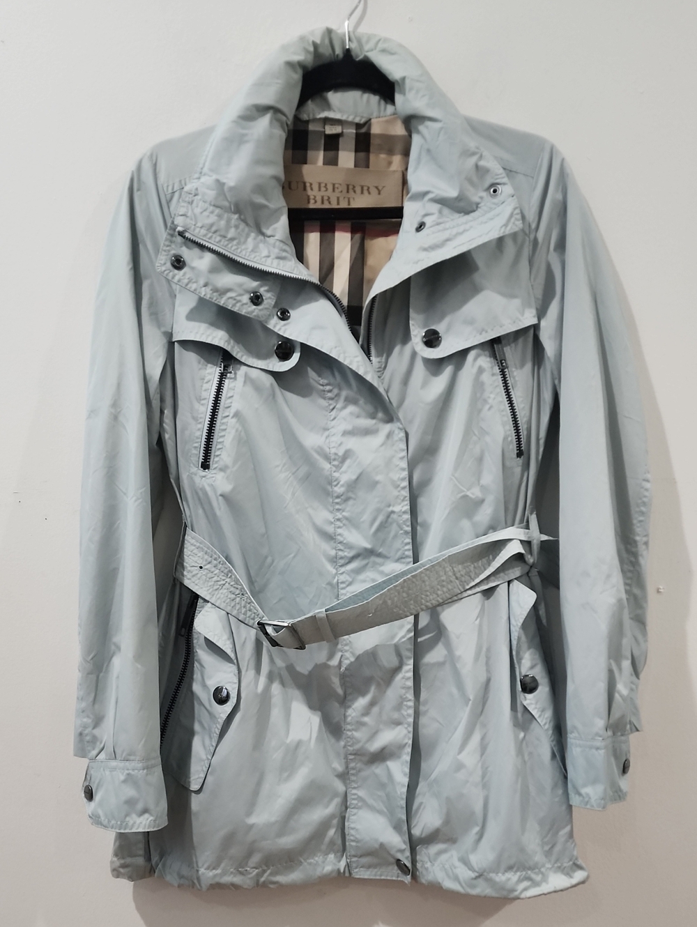 Burberry Brit Nylon Trench Coat